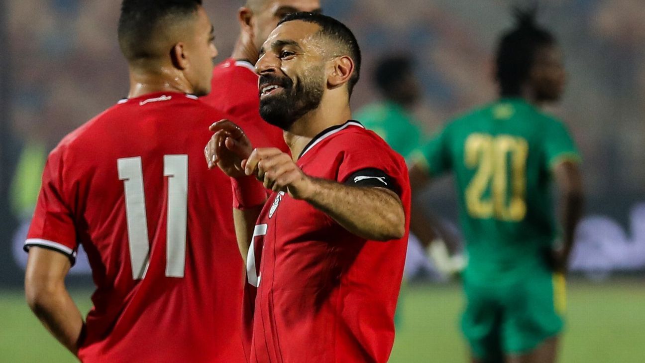 Salah scores in Egypt World Cup qualifying win