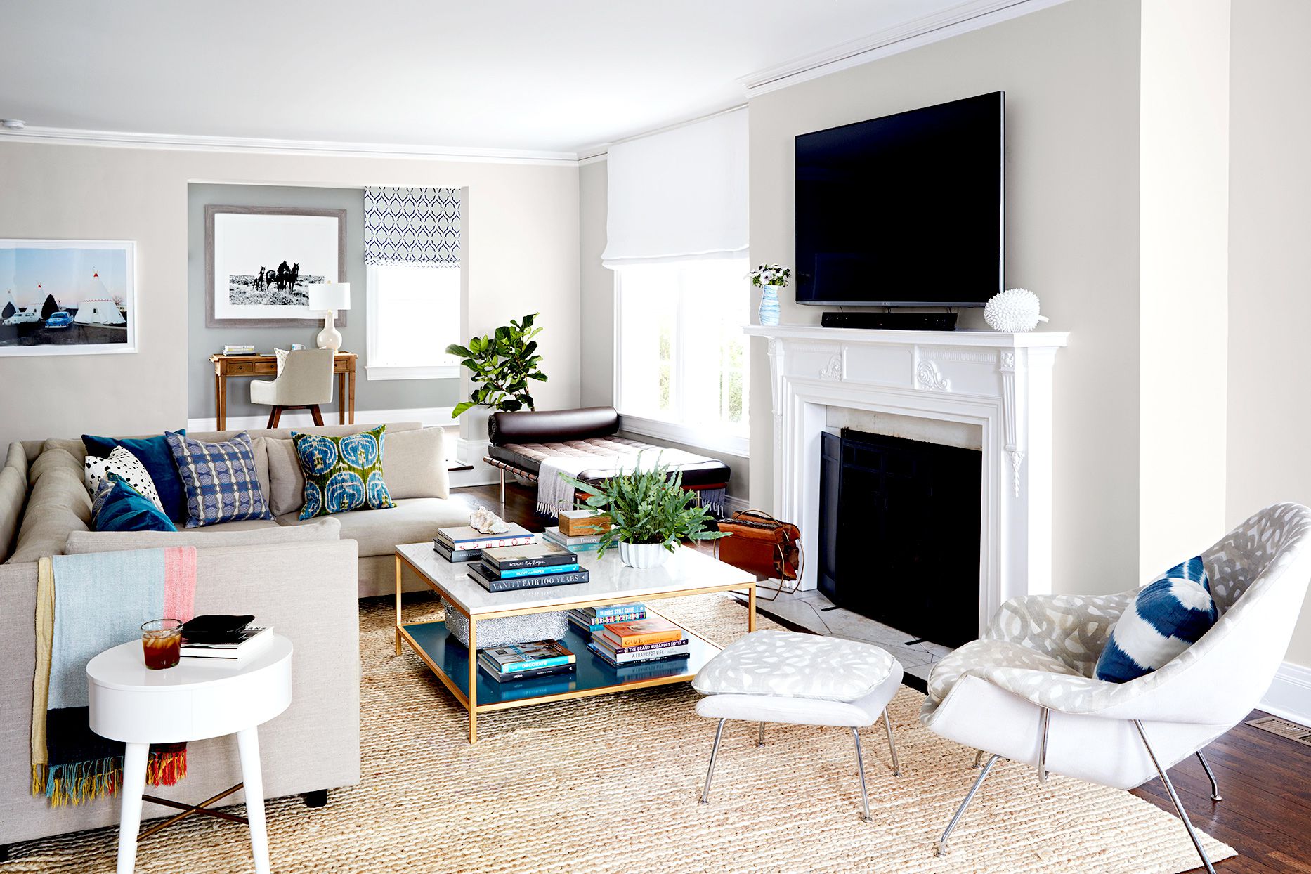 Should You Hang a TV Above Your Mantel? Experts Settle the Design Debate