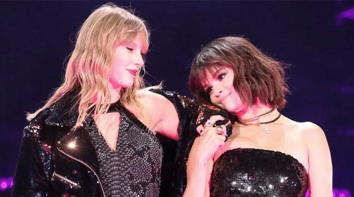 Taylor Swift goes online to support Selena Gomez's new album