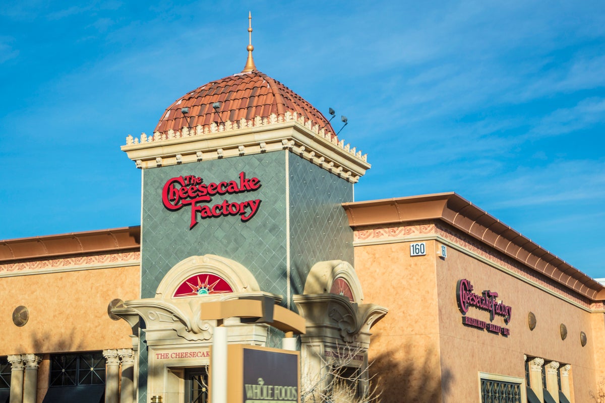 The Cheesecake Factory ditches 13 items in shakeup of its massive menu