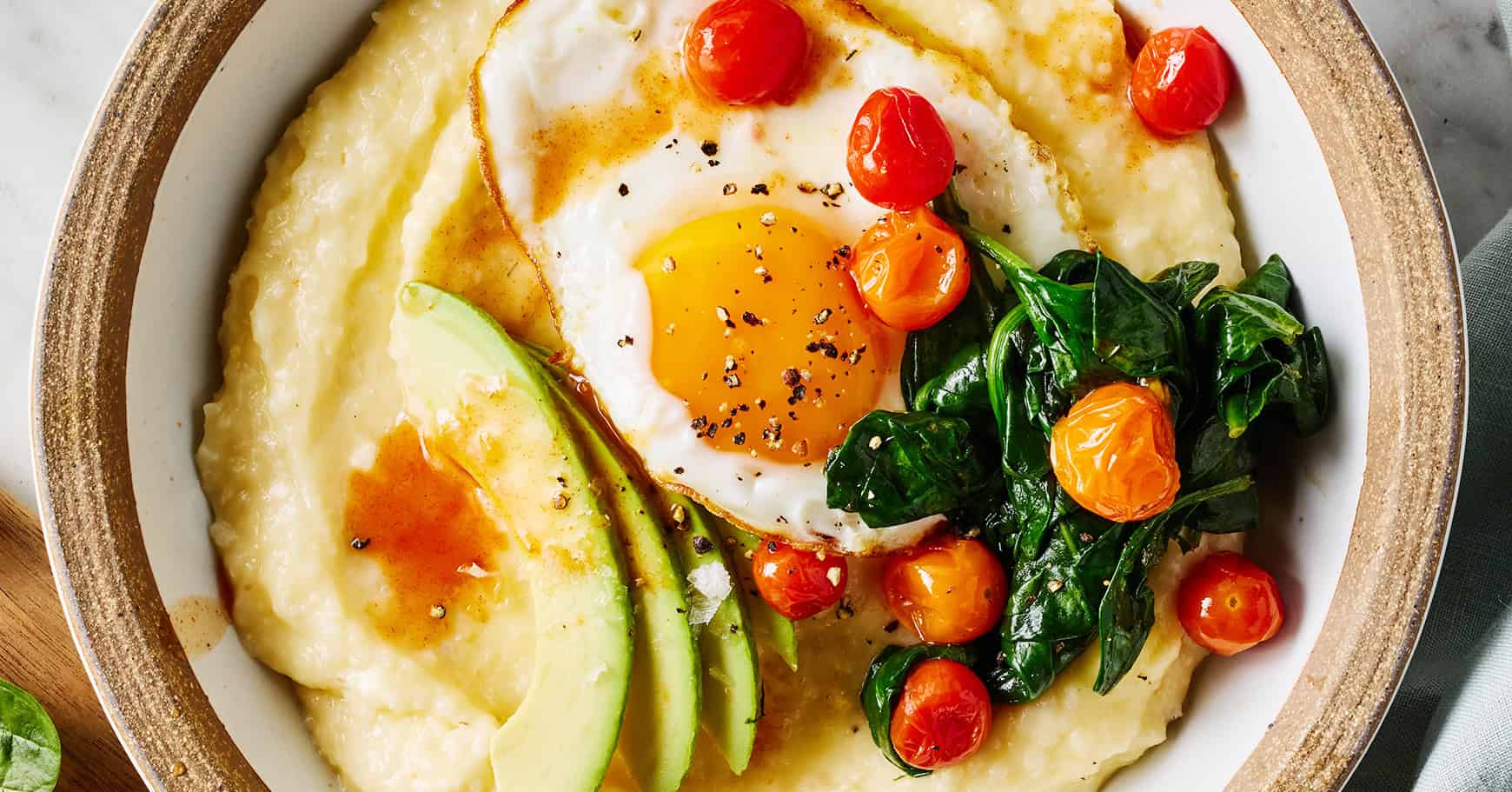 Tired of oatmeal? Upgrade your breakfast routine with this savory, high-protein alternative