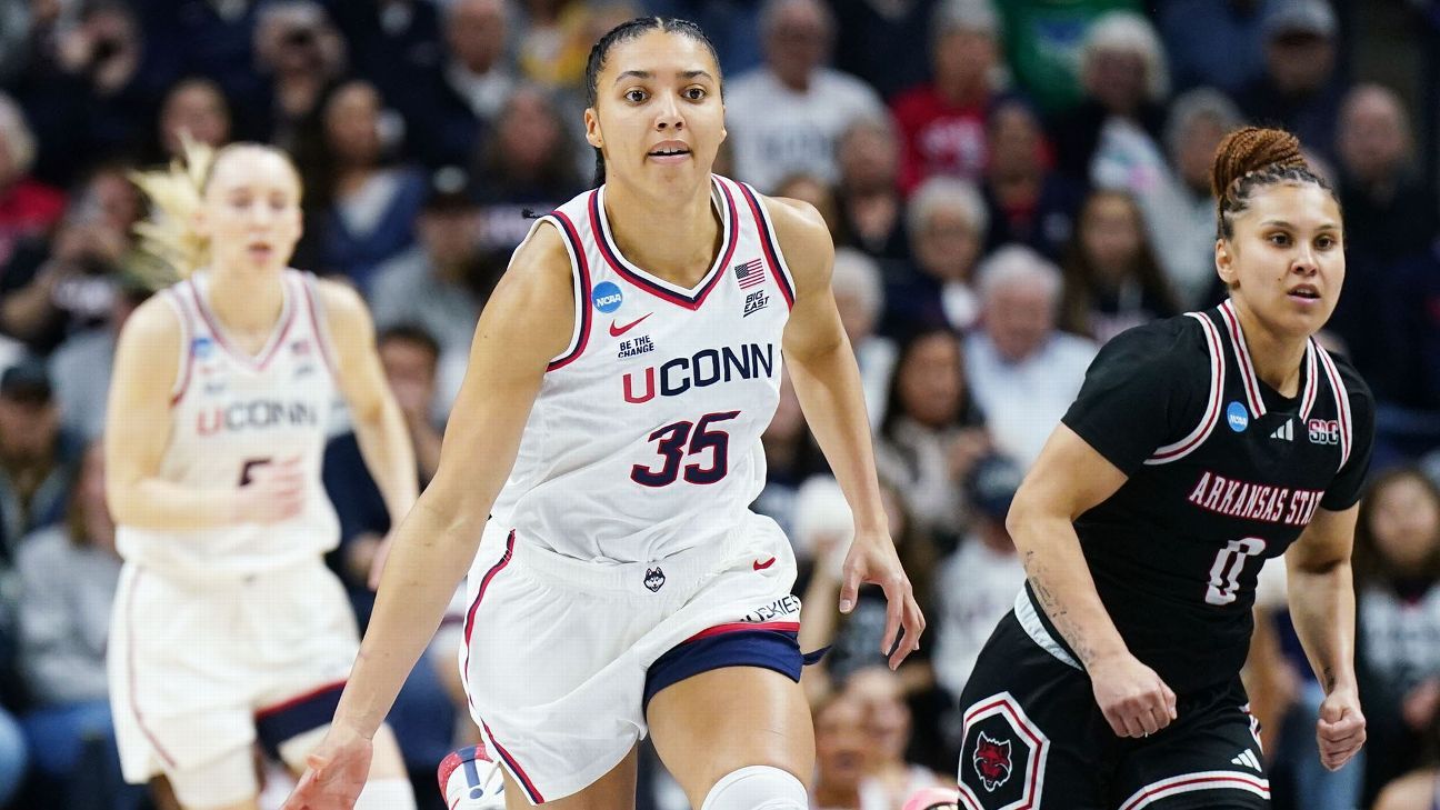 UConn routs Arkansas St. by 69 in NCAA opener