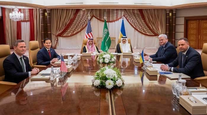 US, Ukraine hold Jeddah talks after major drone attack on Russia