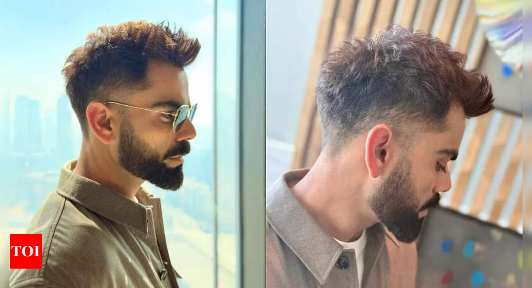 Virat Kohli unveils stylish new look ahead of IPL 2025 - The Times of India