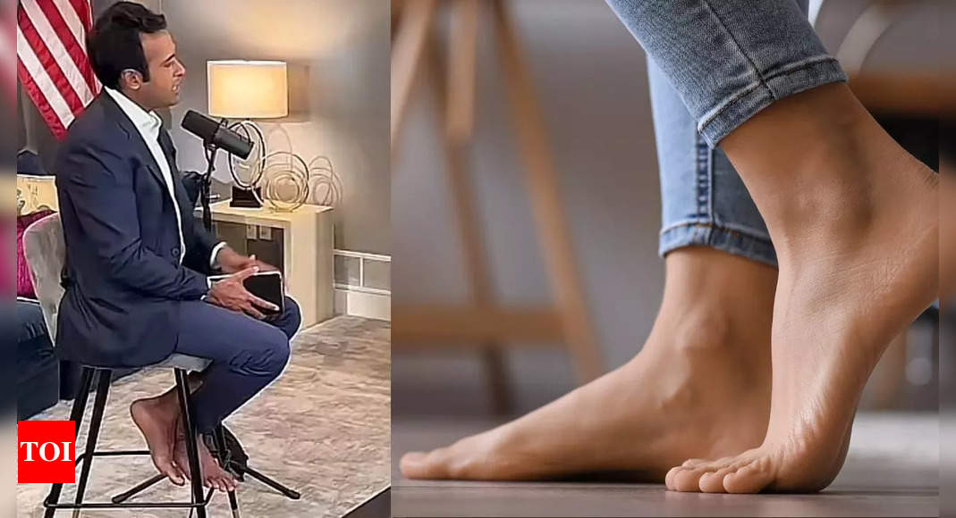 Vivek Ramaswamy trolled for being barefoot in his home: 5 reasons being barefoot is actually good! | - The Times of India