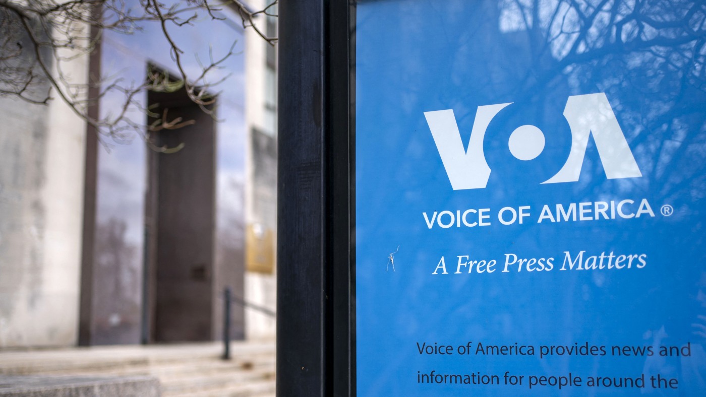 Voice of America staff sue Trump administration for shutting down network