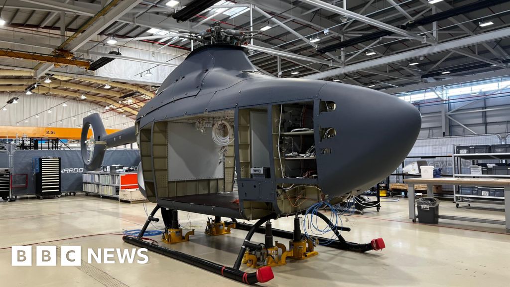 Yeovil engineers building 'helicopter that flies itself'